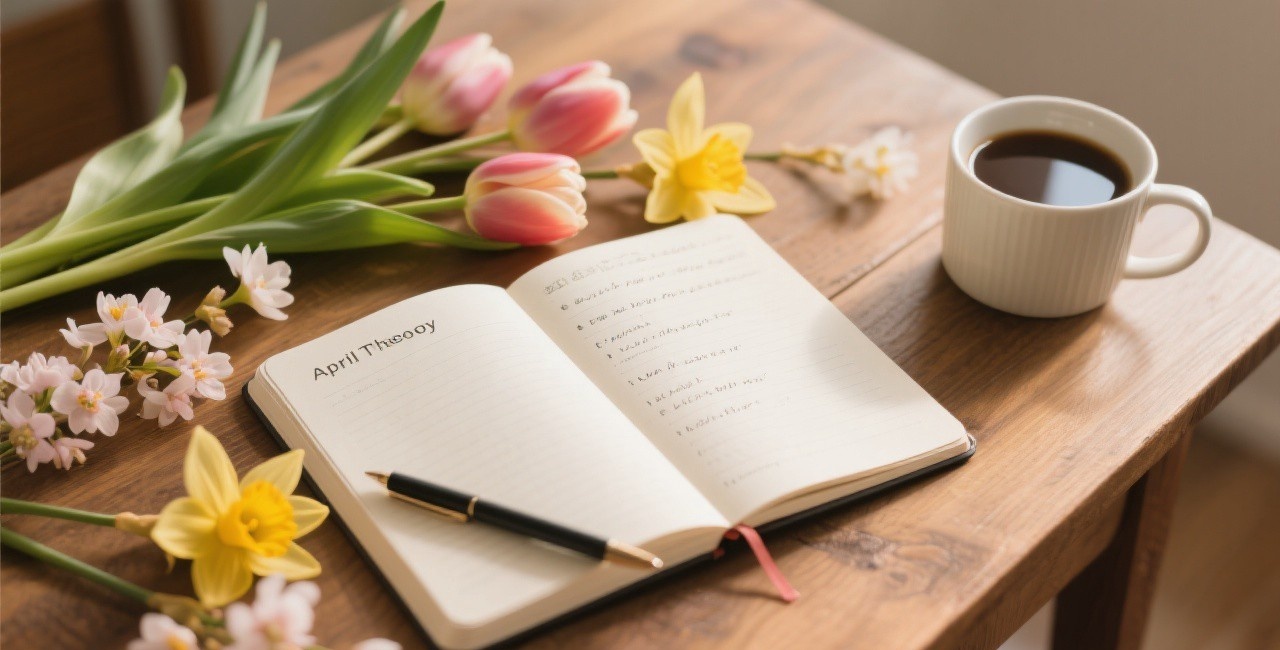 April Theory Journal Prompts: 50 Questions for Spring Reflection